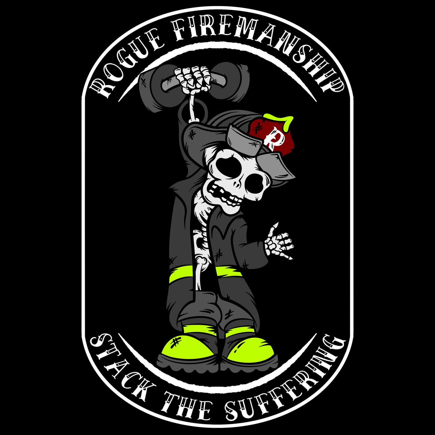 Stack The Sufferng Sticker 3”