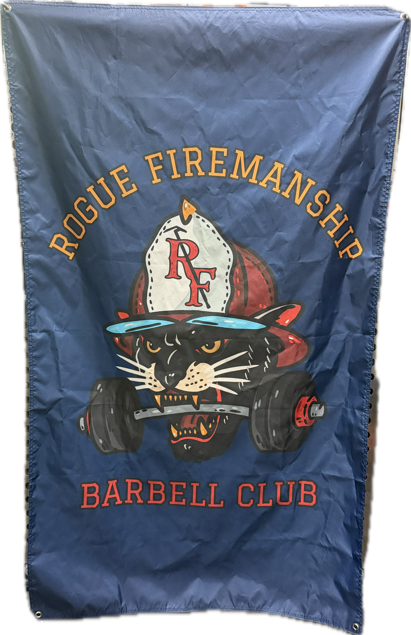 Barbell Club Flag Vertical