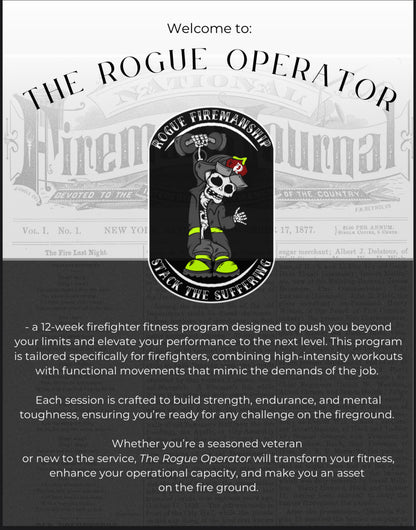 The Rogue Operator 12 Week Fitness Program