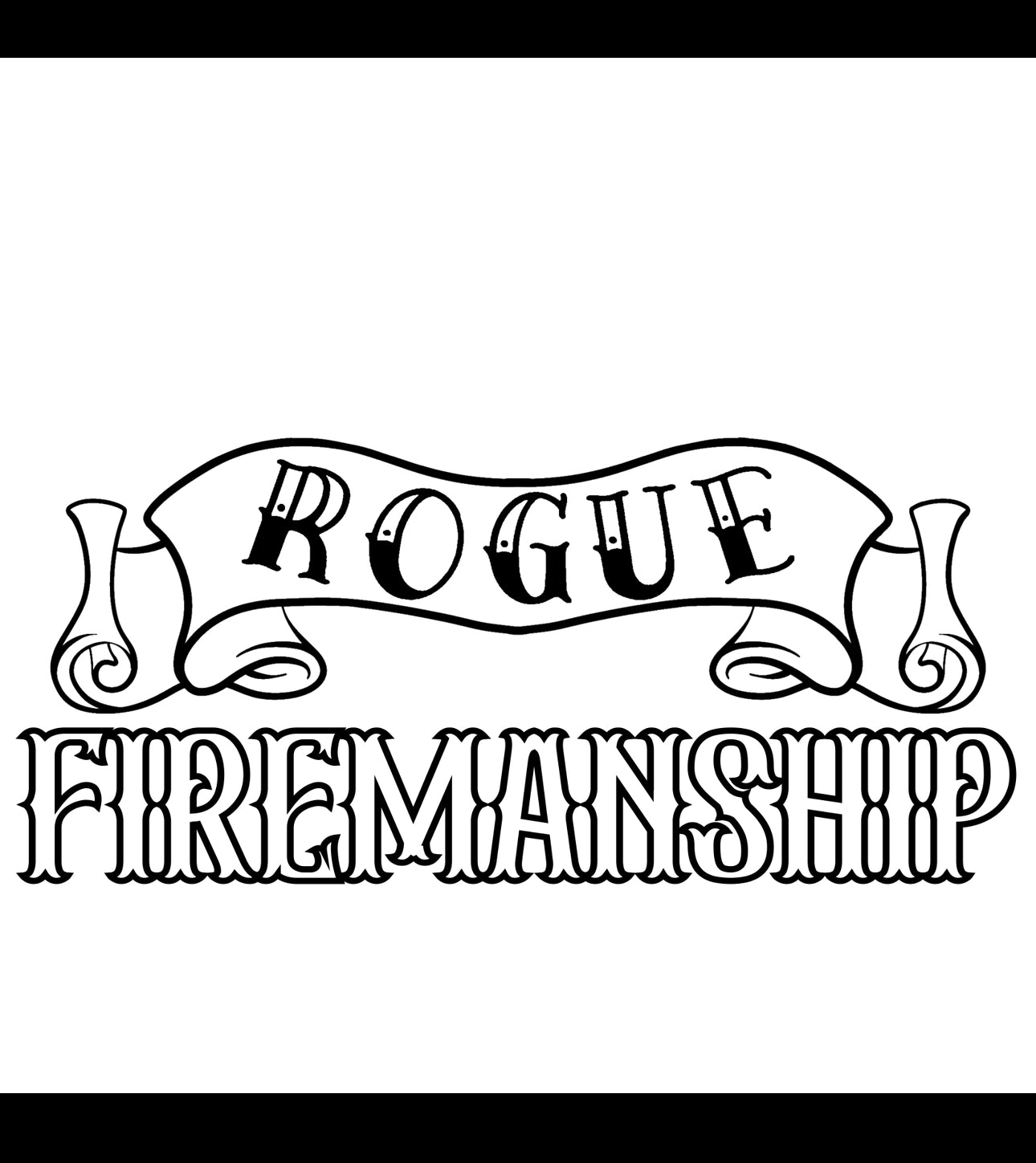 Rogue Banner Sticker 3.5”