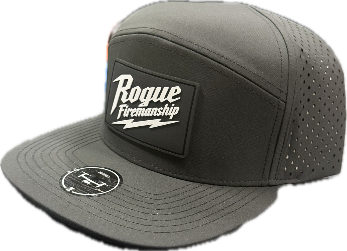 Rogue Lightning 7 Panel Performance Hat PVC PATCH