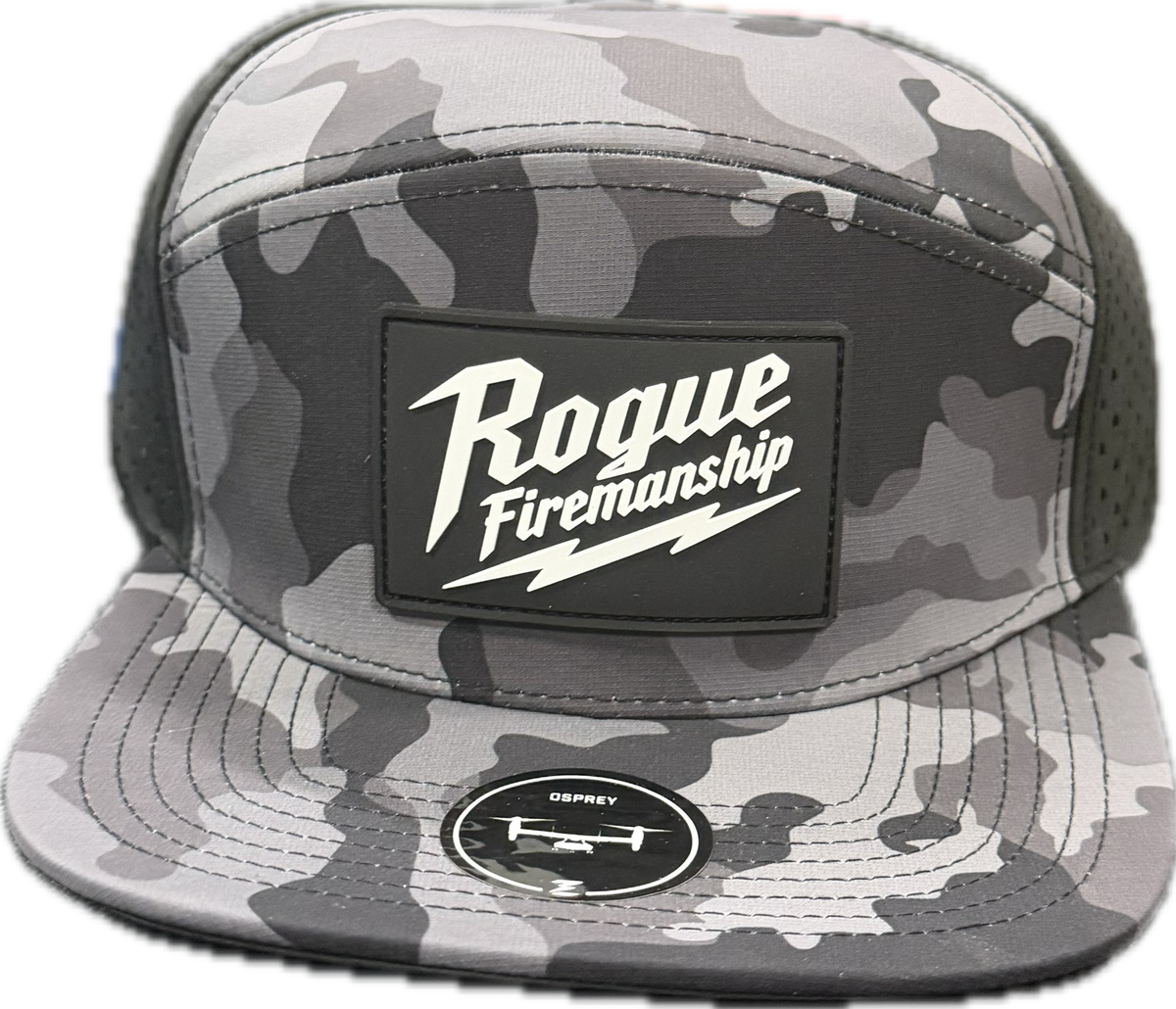 Rogue Lightning 7 Panel Performance Hat PVC PATCH